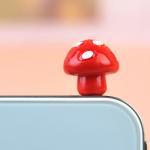 Cute Cartoon Mushroom Anti Dust Plug For Iphone..
