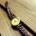 Nice Retro Vintage Woven Bracelet Watch