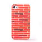 3d Artistic Brick Wall Hard Case For Iphone 4/4s