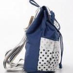 Cute Bowknot Lace Blue Backpack