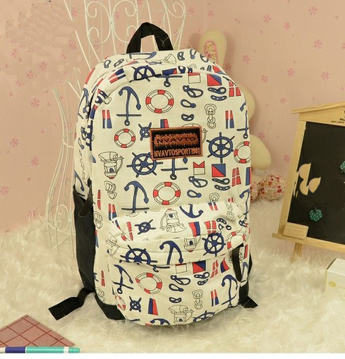 Cute Anchor Backpack Bag